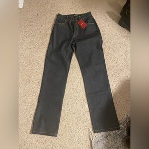 NWT Uncle Studios SOLD OUT ONLINE SIZE 25 Raw Indigo Jeans